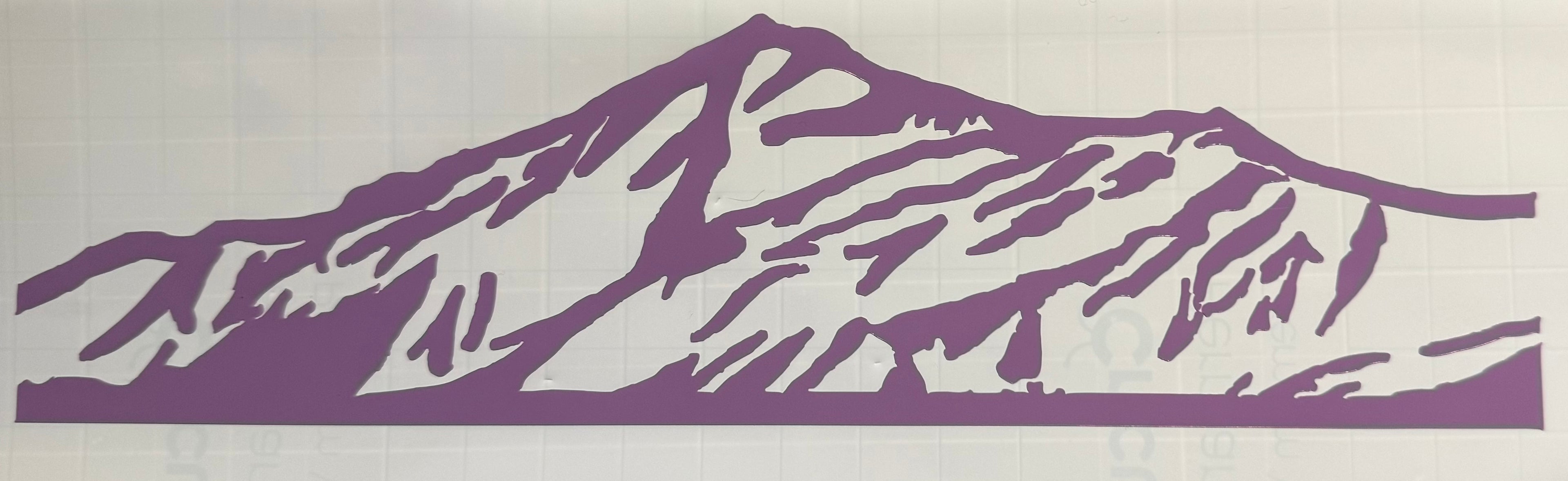 Mt Aspiring Vinyl Sticker